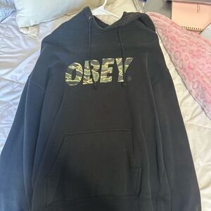 Obey hoodie kinda faded